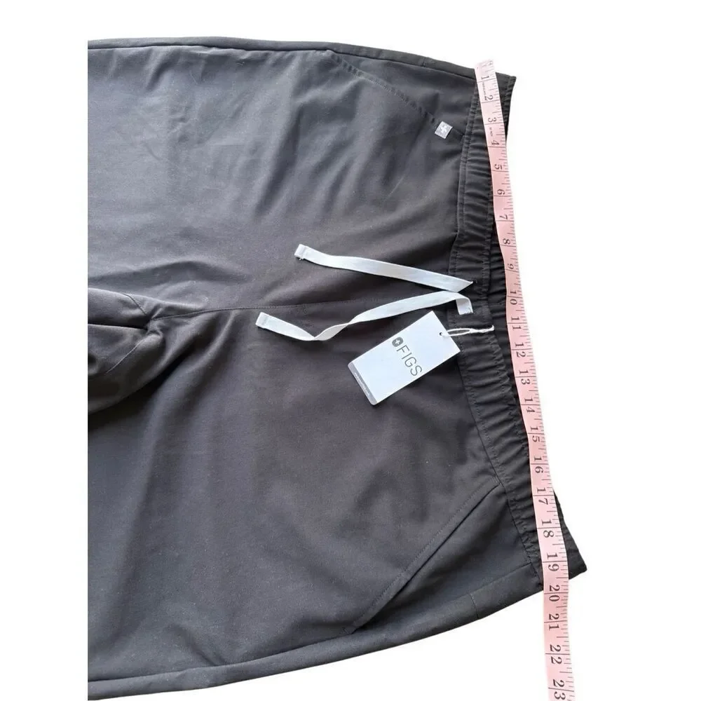 FIGS Men’s Regular Tansen Jogger 2.0 Scrub Pants in Black Size 2X